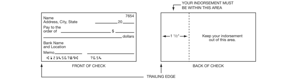 Check indorsement example